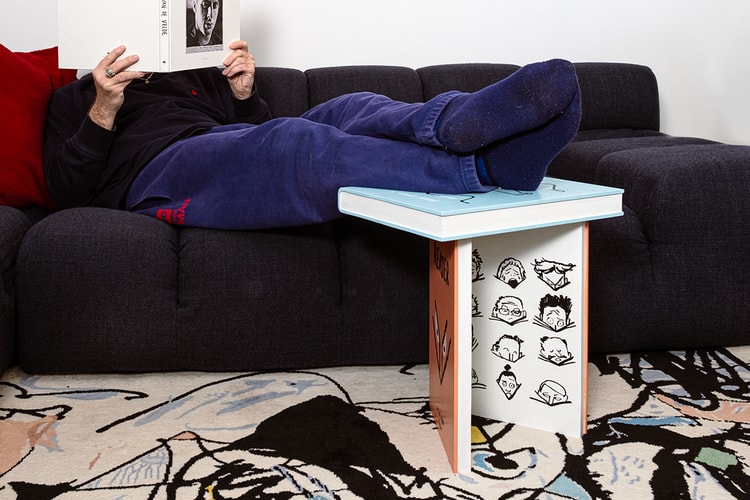 Jean Jullien Created a Book Stool Sculpture With Case Studyo