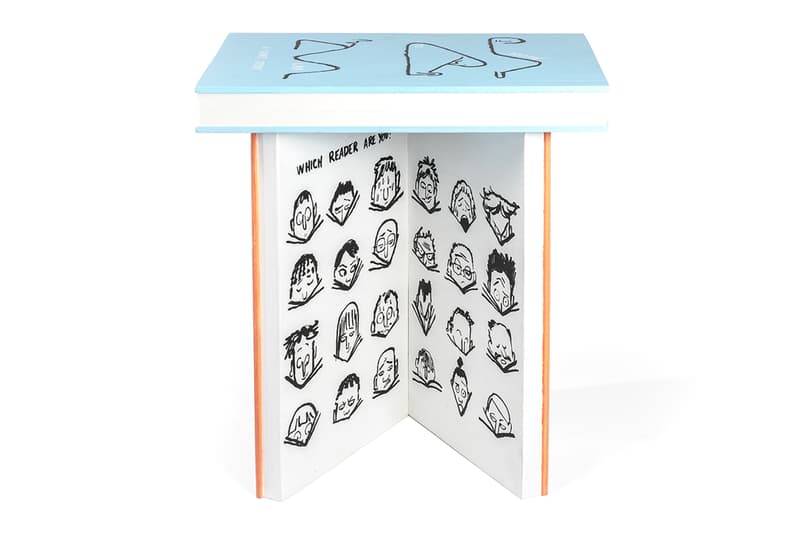 Jean Jullien TOME Book Stool Sculpture Case Studyo
