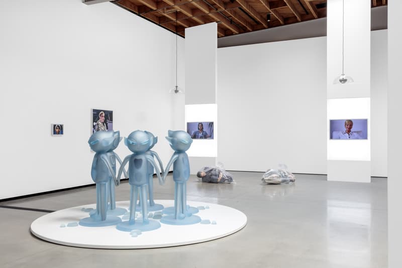 Jeffrey Deitch Post Human Group Exhibition Art Artworks Los Angeles Hajime Sorayama Kiki Smith Pippa Garner Cindy