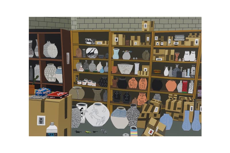 Jonas Wood Gagosian Grosvenor Hill London Exhibition