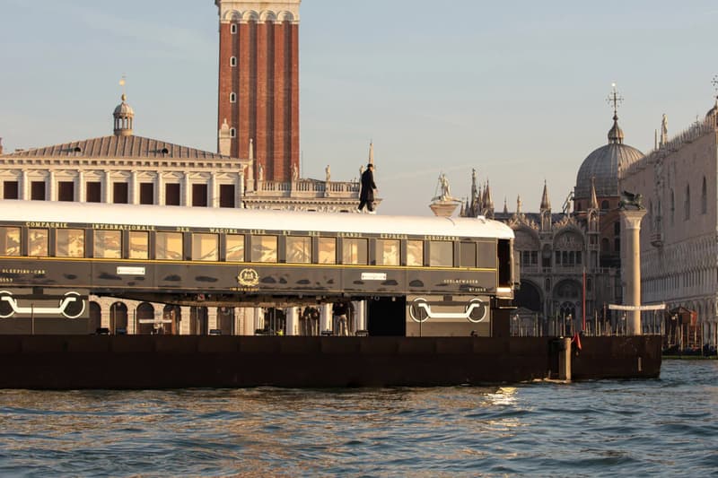 jr venice train carriage biennale installations