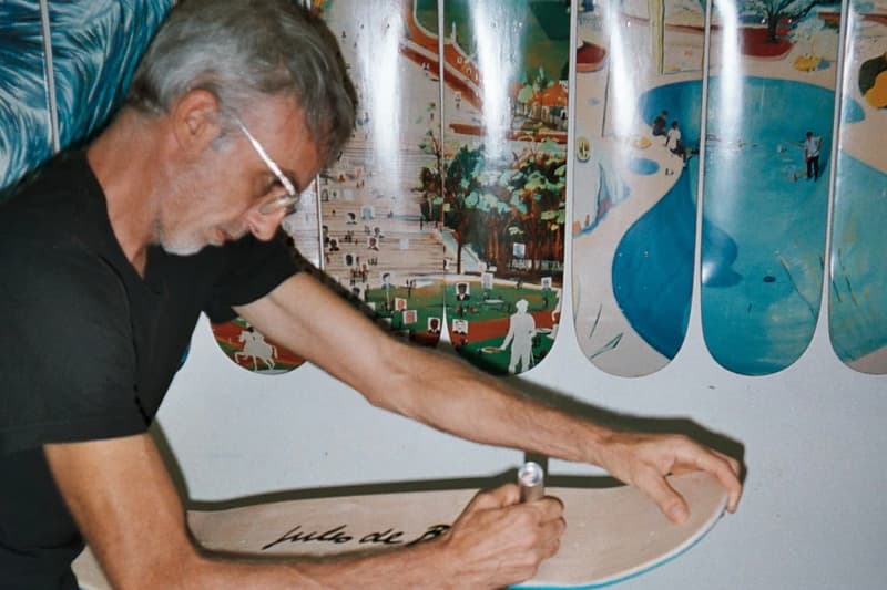 Jules de Balincourt victoria miro london exhibition paintings the skateroom