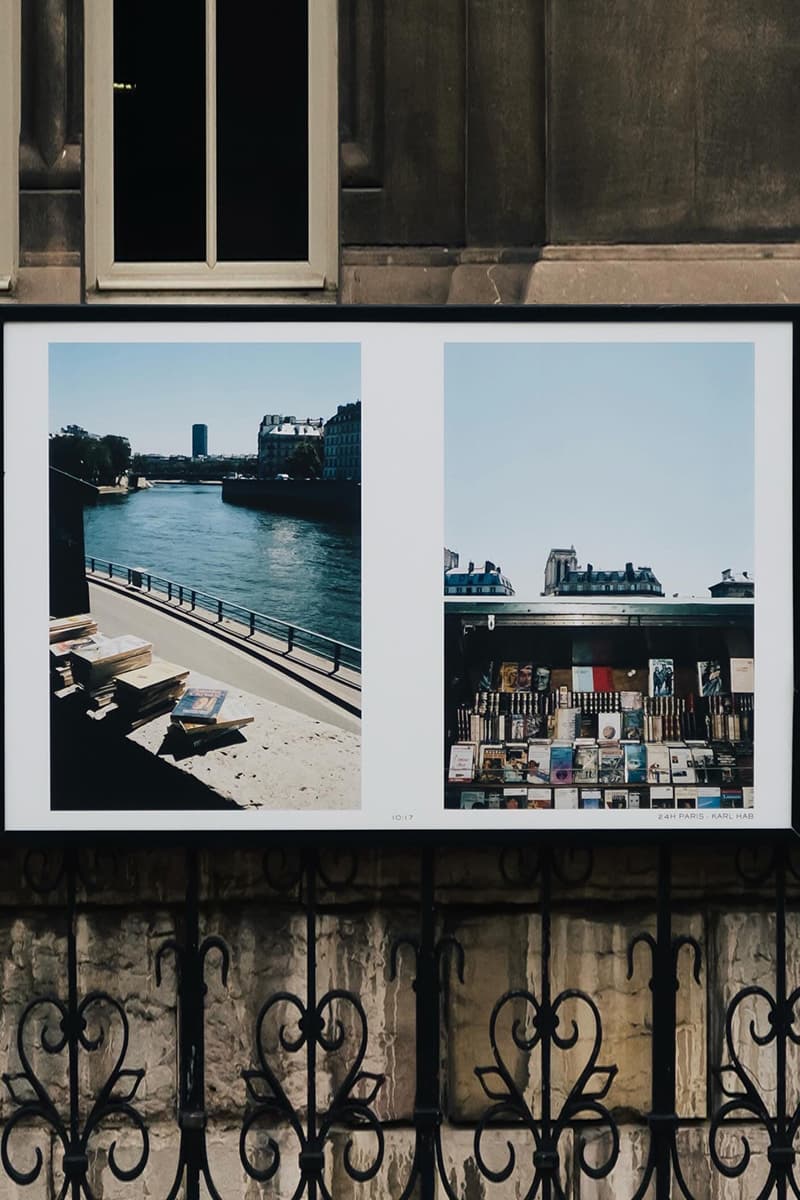 Karl Hab '24H Paris' Exhibition Grilles de l'Hôtel de Ville de Paris Info Supported by Converse Info