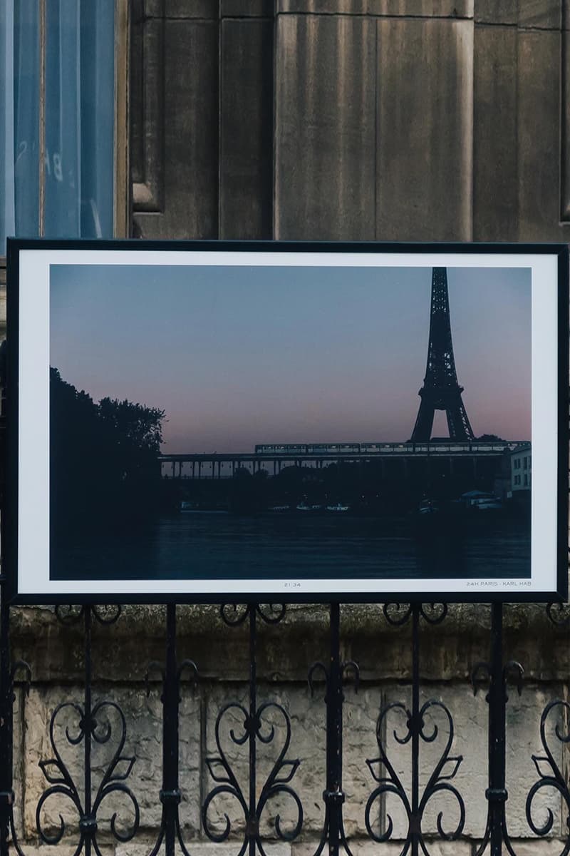 Karl Hab '24H Paris' Exhibition Grilles de l'Hôtel de Ville de Paris Info Supported by Converse Info