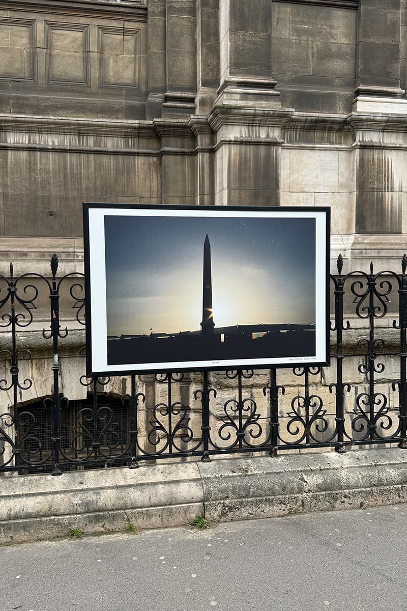 Karl Hab '24H Paris' Exhibition Grilles de l'Hôtel de Ville de Paris Info Supported by Converse Info