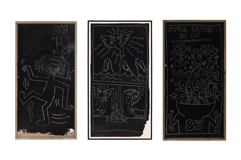 Sotheby's Auctions Keith Haring's Subway Drawings