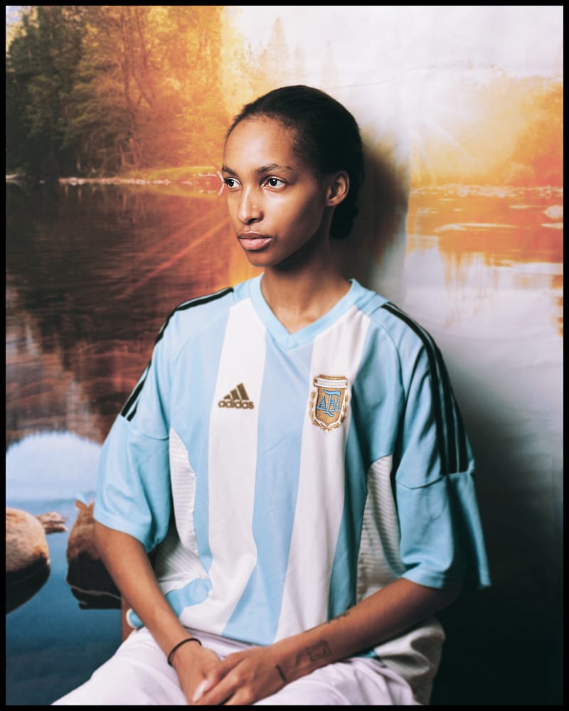 Art History Meets Football Kit Royalty in Louis Bever's Intimate Portraiture