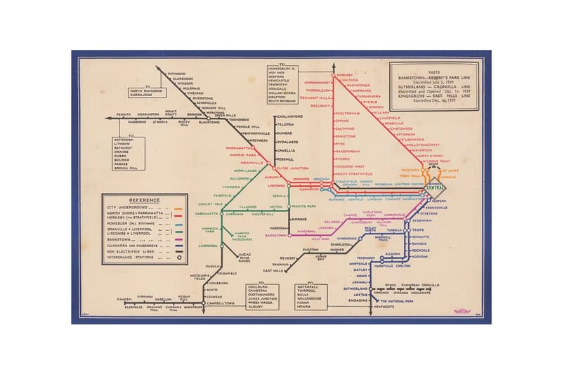 Mapping the Tube London Map House Exhibition Harry Beck Art Artworks Archive Cartography