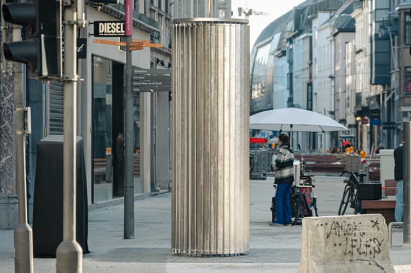 Martin Margiela "Blinds" Art Installation Antwerp Schuttershofstraat Middleheim Museum Kunst in de Stad 