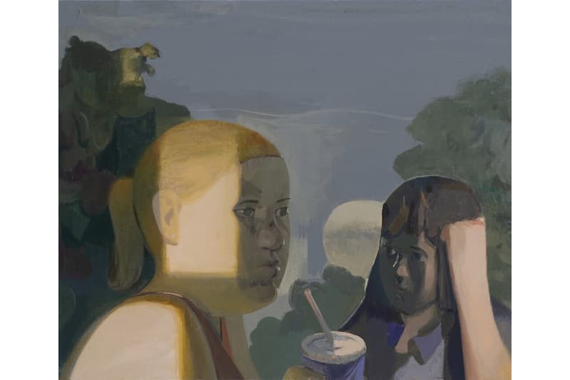 matt bollinger halftime show mothers tankstation london exhibition paintings