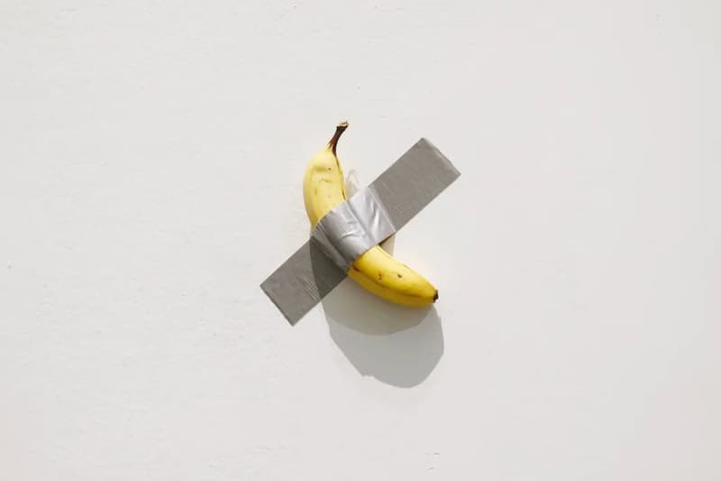 maurizio cattelan duct tape banana sothebys auctions