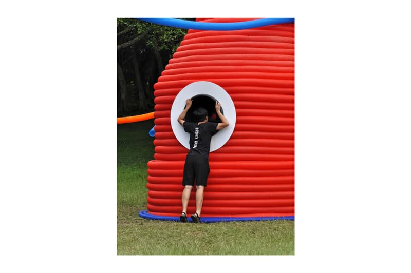 Moradavaga Blue Blue Dragon Art Company Taoyuan Land Art Festival Artworks