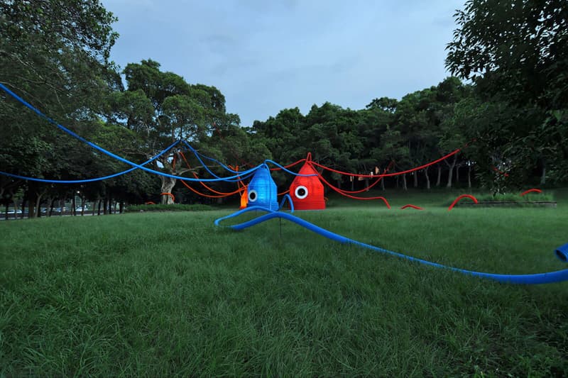 Moradavaga Blue Blue Dragon Art Company Taoyuan Land Art Festival Artworks