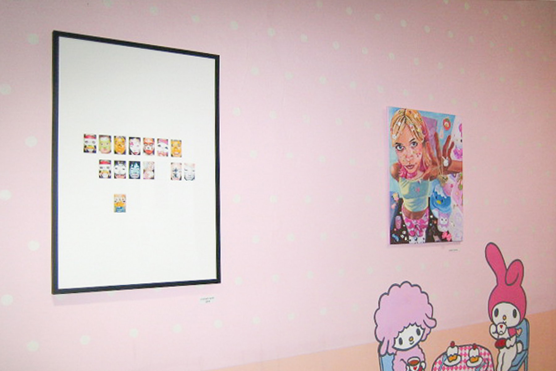 Nami Oh OhNami Gallery Los Angeles Sanrio Fan Art Sign Painting Art Artworks Exhibitions