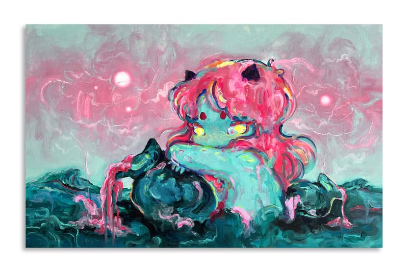 Okokume 'Saó' Exhibition JPS Gallery Tokyo Cosmic Girl