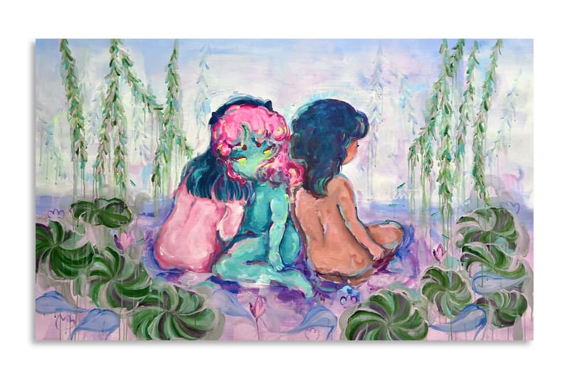 Okokume 'Saó' Exhibition JPS Gallery Tokyo Cosmic Girl