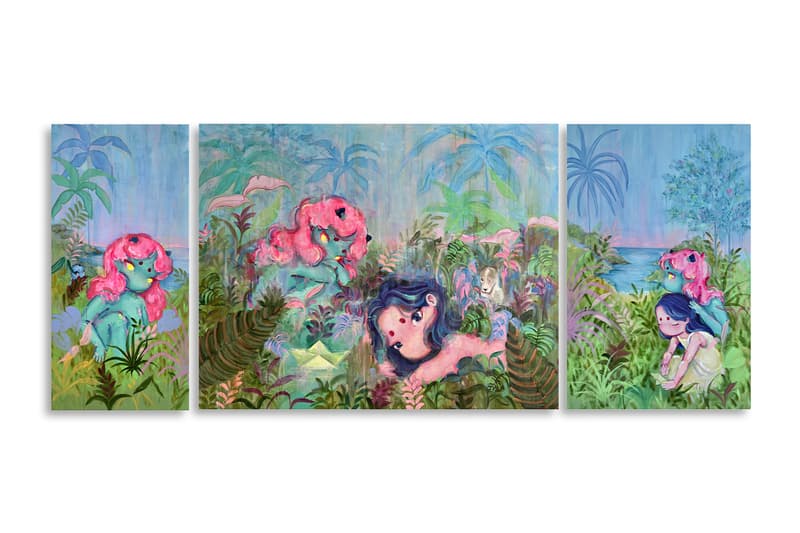 Okokume 'Saó' Exhibition JPS Gallery Tokyo Cosmic Girl