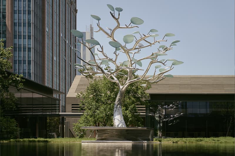 Oscar Wang "Gathering" Sculpture Alila Shanghai luxury resort retreat hotel