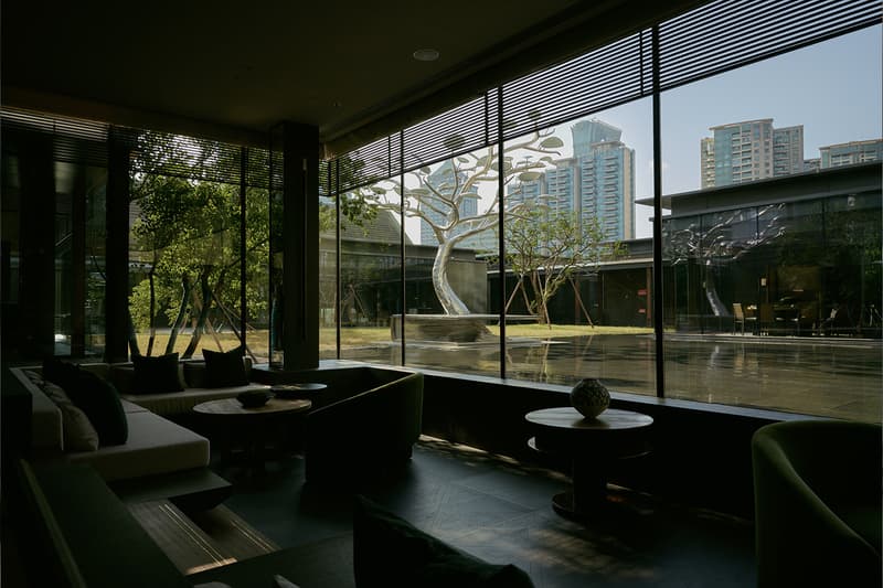 Oscar Wang "Gathering" Sculpture Alila Shanghai luxury resort retreat hotel