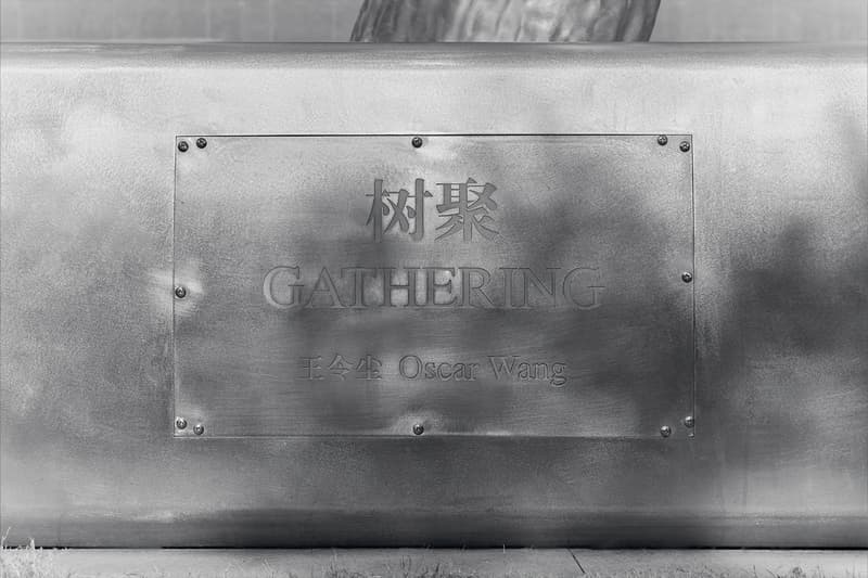 Oscar Wang "Gathering" Sculpture Alila Shanghai luxury resort retreat hotel