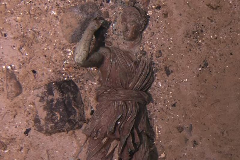 RMS Titanic Diana of Versailles Bronze Statue Recovery