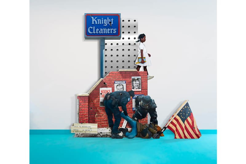 Robin Kid Searching for America Exhibition Templon