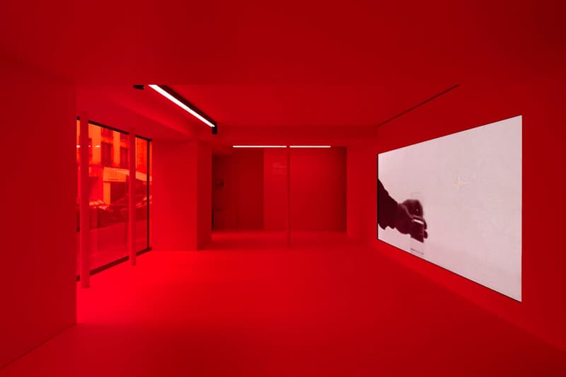 Ugo Rondinone Tarek Lakhrissi Reiffers Art Initiative who is afraid of red blue and yellow art artworksParis