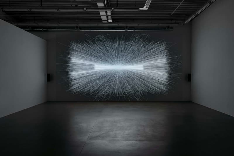 Almine Rech Brussels Ryoji Ikeda Dataverse Exhibition