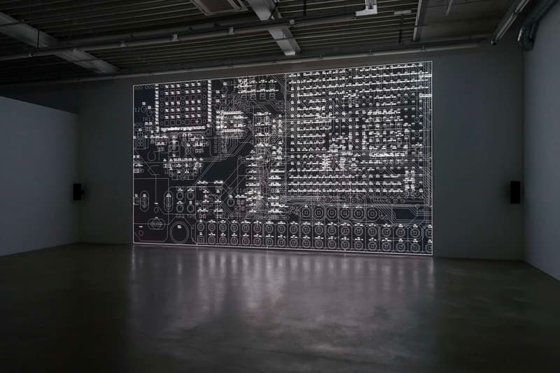 Almine Rech Brussels Ryoji Ikeda Dataverse Exhibition