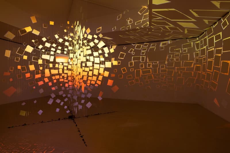 Sarah Sze Pictures at an Exhibition Gagosian Paris