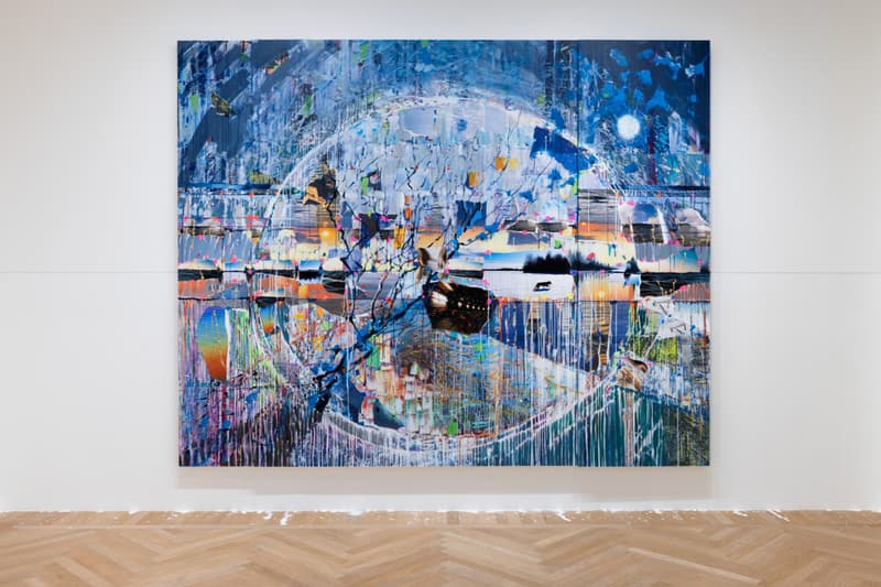 Sarah Sze Pictures at an Exhibition Gagosian Paris