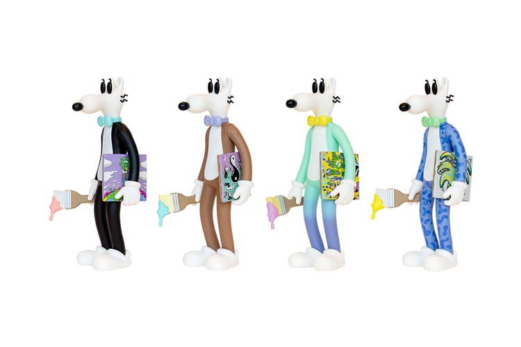Steven Harrington Releases Four Mello the Dog Art Toys
