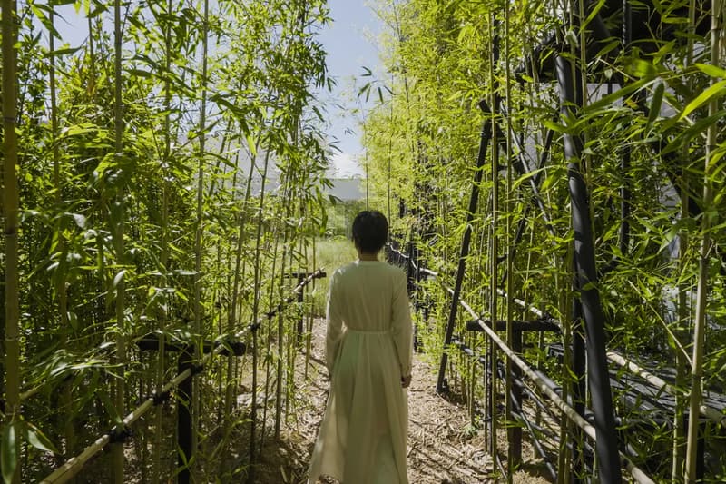 teamLab 'Field of Wind, Rain and Sun’ Exhibition Higashiosaka Info  “Enso of the Sun" 'A Cafe in the Field of the Can Can Factory'