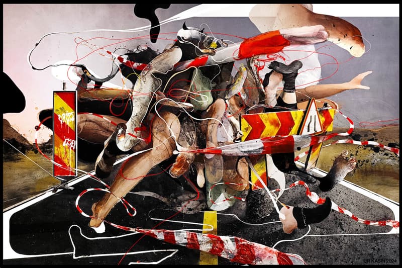 Ur Kasin All is Blurred Solo Exhibition JD Malat Gallery London