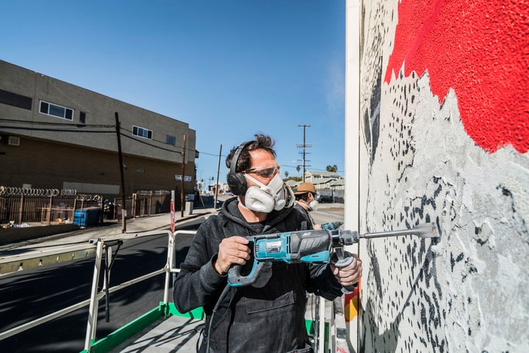 VHILS is 'Carving Memories in the Digital Age' at MIMA Brussels