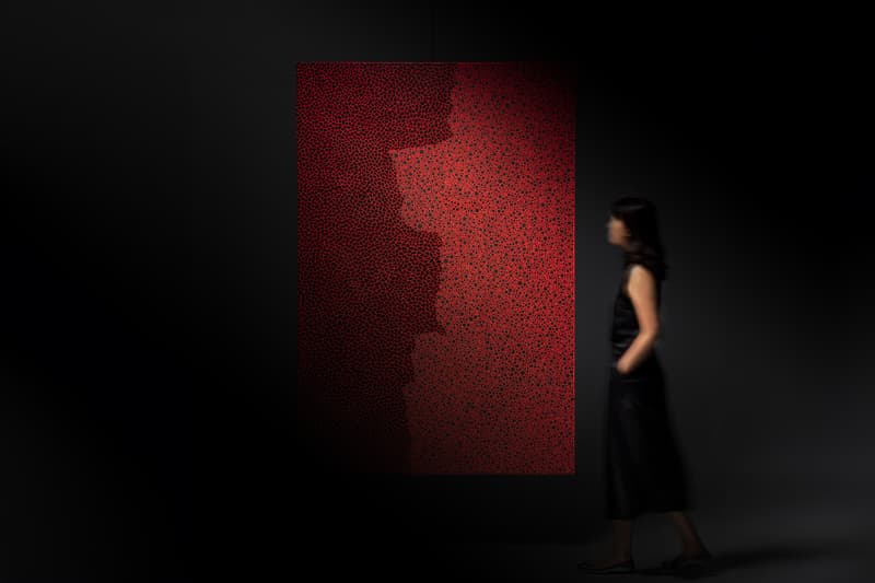 Bonhams Auction Yayoi Kusama Infinity Abstract Work