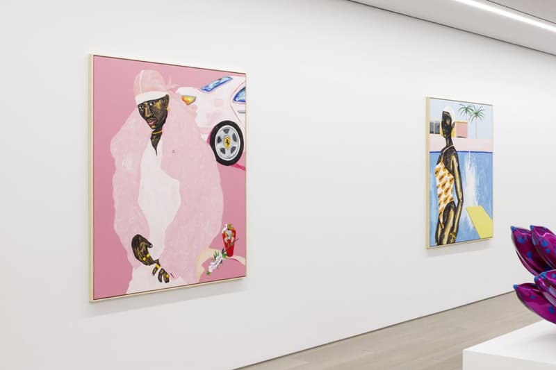 Zéh Palito Cars, Pools & Melanin Perrotin Exhibition